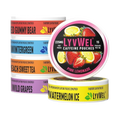 225mg Variety Pack 6 Jars Watermelon, Peach, Red Gummy, Wintergreen, Grape, Pink Lemonade Caffeine Pouches