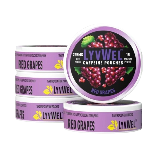 Lyvwel 225mg Caffeine Pouches