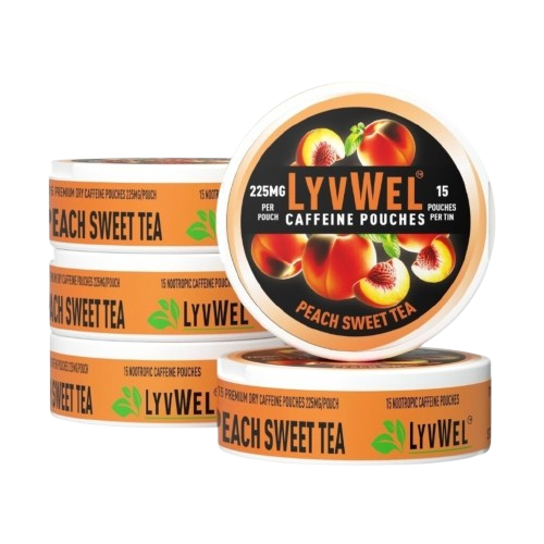Lyvwel 225mg Caffeine Pouches