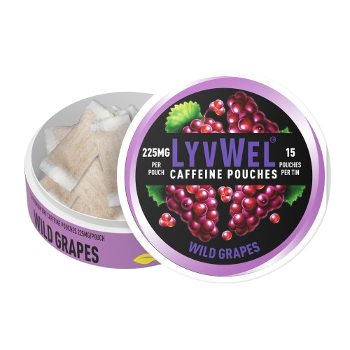 225mg Variety Pack 6 Jars Watermelon, Peach, Red Gummy, Wintergreen, Grape, Pink Lemonade Caffeine Pouches