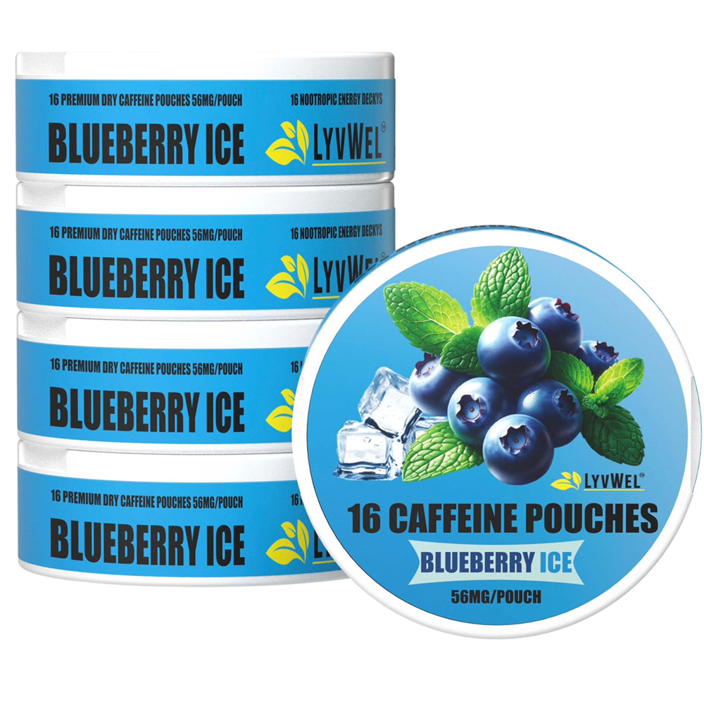 Lyvwel 56mg Caffeine Pouches
