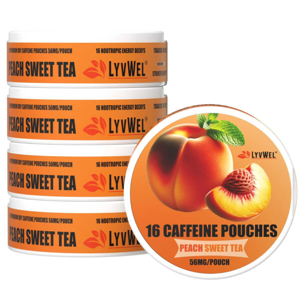 Lyvwel 56mg Caffeine Pouches