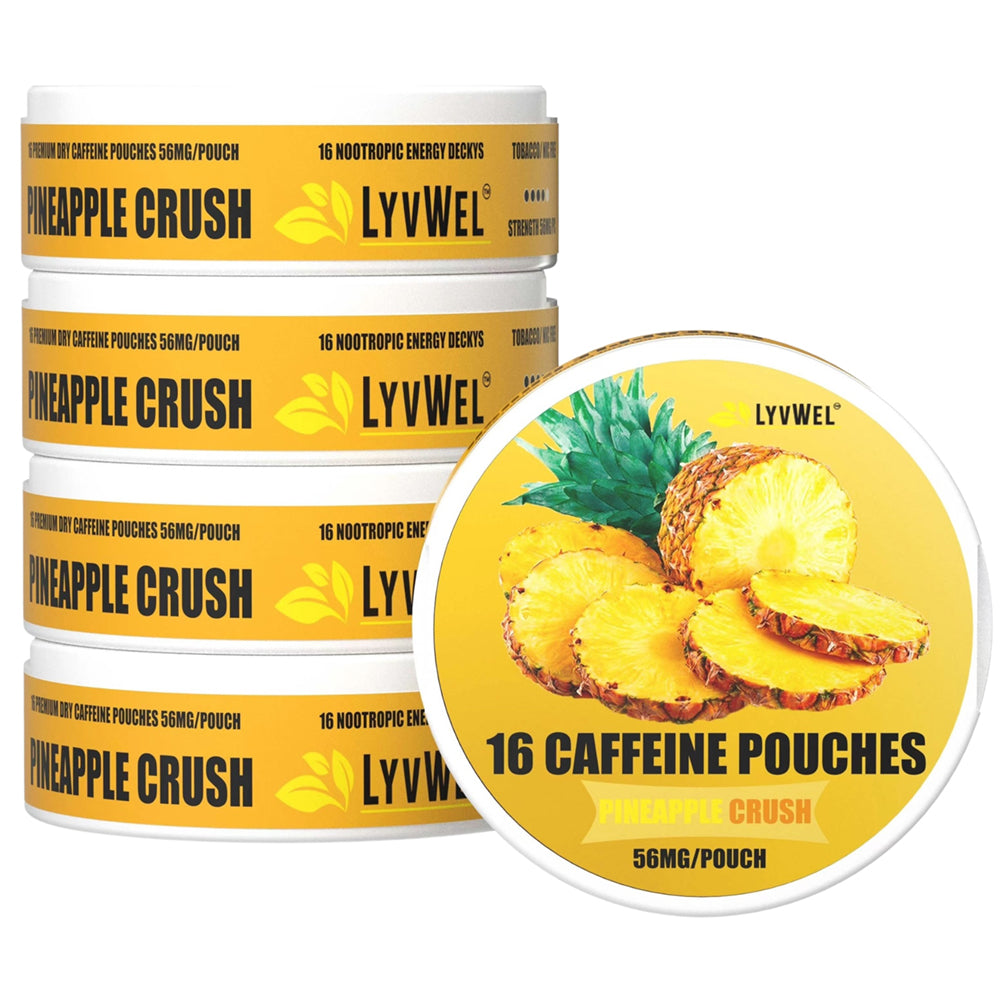 Lyvwel 56mg Caffeine Pouches