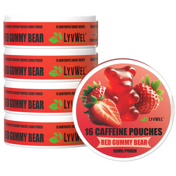 Lyvwel 56mg Caffeine Pouches